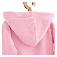 Gyerek frottír fürdőköpeny New Baby pink