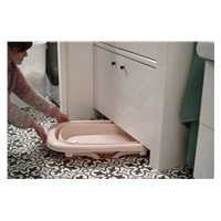 Összecsukható műanyag babakád Tega Baby pink