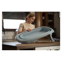 Összecsukható műanyag babakád Tega Baby grey