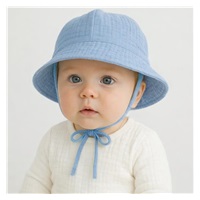 Baba muszlin kalap New Baby jeasn