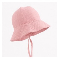 Baba muszlin kalap New Baby pink