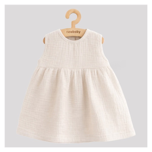 Baba muszlin ruha New Baby Ella linen