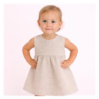 Baba muszlin ruha New Baby Ella linen