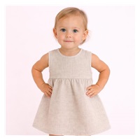 Baba muszlin ruha New Baby Ella linen