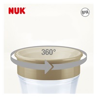 Bájos itató pohár Magic Mickey Mouse NUK (8+ m.) 360° 230 ml