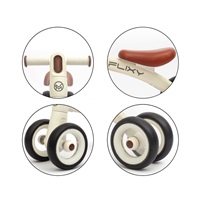 FLIXY futóbicikli LED világítással Milly Mally– cream