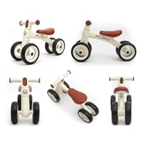 FLIXY futóbicikli LED világítással Milly Mally– cream