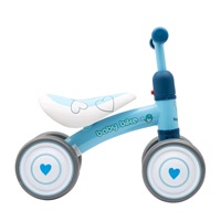 Gyerek futóbicikli Baby Mix Baby Bike Fekete-fehér foci (Újszerű)