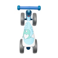 Gyerek futóbicikli Baby Mix Baby Bike Fekete-fehér foci (Újszerű)