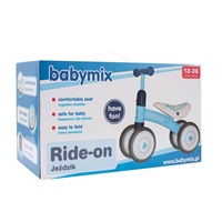 Gyerek futóbicikli Baby Mix Baby Bike Fekete-fehér foci (Újszerű)