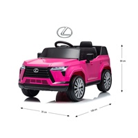 Elektromos autó Milly Mally Lexus GX550 pink