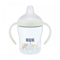 NUK Perfect Match tanulópalack 150 ml, szilikon itatófejjel és hőmérséklet-ellenőrzéssel, világító