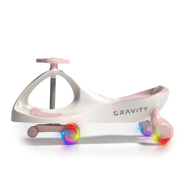 Gyerek gravitációs egyensúlyozó bicikli Gravity Milly Mally cream pink