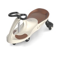 Gyerek gravitációs egyensúlyozó bicikli Gravity Milly Mally beige brown