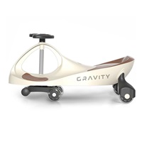 Gyerek gravitációs egyensúlyozó bicikli Gravity Milly Mally beige brown