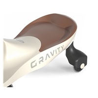 Gyerek gravitációs egyensúlyozó bicikli Gravity Milly Mally beige brown