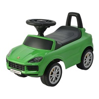 Gyerek futóbicikli Milly Mally Porsche Cayenne S green