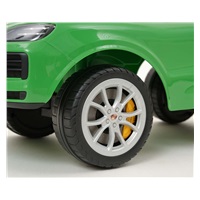 Gyerek futóbicikli Milly Mally Porsche Cayenne S green