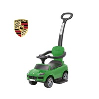 Gyerek bébitaxi tolókarra Milly Mally Porsche Cayenne green