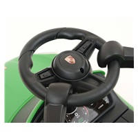 Gyerek bébitaxi tolókarra Milly Mally Porsche Cayenne green