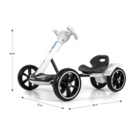Elektromos gokart GOKART BOLT Milly Mally white