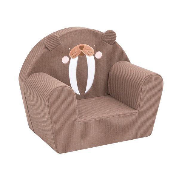 Gyermek fotel kordbársony New Baby Rozmár