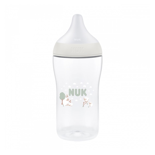 NUK Perfect Match cumisüveg hőmérséklet-szabályozással, Sheep 260 ml