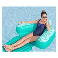 Deluxe Chair felfújható matrac – luxus vízi fotel a maximális pihenésért Bestway  1,45m x 1,2m mint