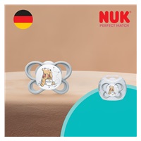Baba cumi NUK Perfect Match Air Disney Maci Pu 0–6 hónapos white