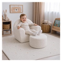 Gyerek puff New Baby Teddy cream