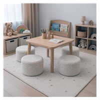 Gyerek puff New Baby Teddy cream