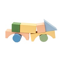 Safari fa építőkockák 120 db Montessori Baby Mix