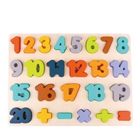 Fa számpuzzle Baby Mix
