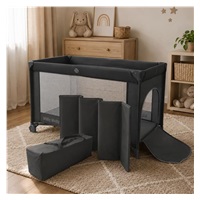 Utazóágy Milly Mally Mirage egy hordozható táskában dark grey
