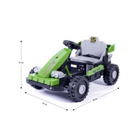 Elektromos autó Milly Mally Prime 2w1 green