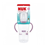 NUK Perfect Match tanuló cumisüveg Hippo 260 ml
