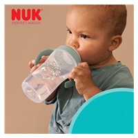 NUK Perfect Match tanuló cumisüveg Hippo 260 ml