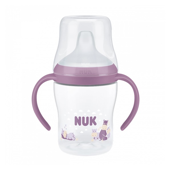 Baba cumisüveg NUK Perfect Match tanulópohár 150 ml Hippo