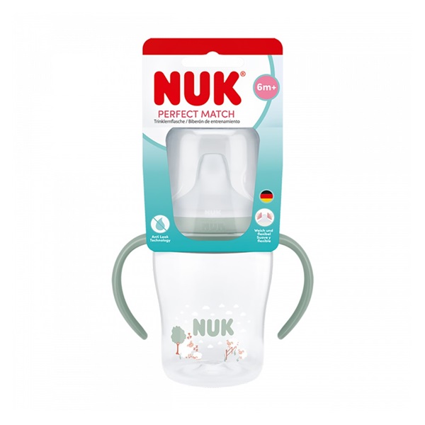 Baba cumisüveg NUK Perfect Match tanulópohár 150 ml Sheep