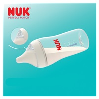 NUK Perfect Match cumisüveg hőmérséklet-szabályozással, Disney Disney Minnie 260 ml red