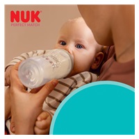 NUK Perfect Match cumisüveg hőmérséklet-szabályozással, Disney Disney Minnie 260 ml red