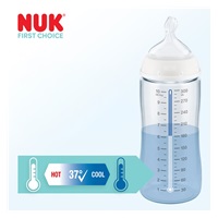 Baba cumisüveg NUK First Choice Temperature Control 150 ml Whale