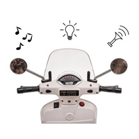 Elektromos roller Milly Mally Vespa GTS Super white