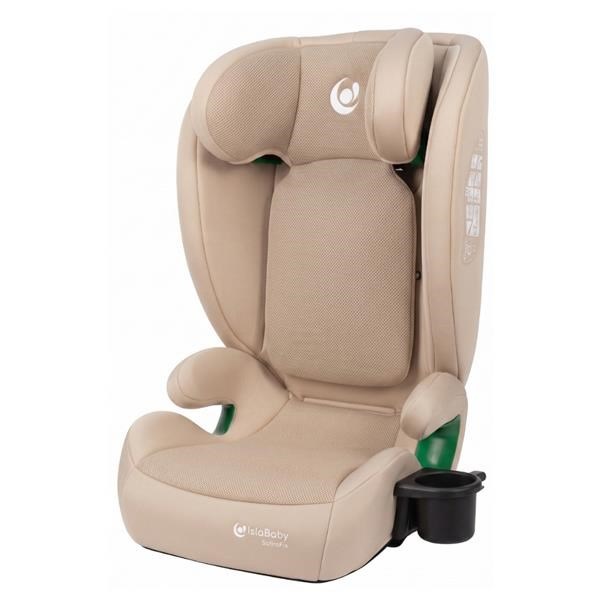 IslaBaby SafiroFix i-Size – autósülés 100–150 cm, 15–36 kg, ISOFIX rendszerrel | Mesh Beige