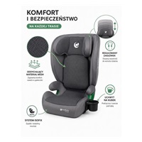 IslaBaby SafiroFix i-Size – autósülés 100–150 cm, 15–36 kg, ISOFIX rendszerrel | Mesh Beige