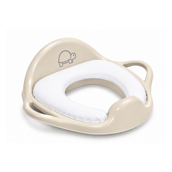 Gyermek WC ülőke puha Turtle light beige