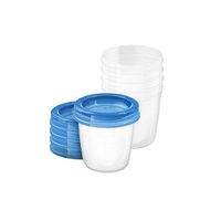 Via pohár szet tetővel Avent 180 ml - 5 db