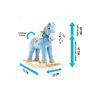 Hintaló dallammal Milly Mally Pony rózsaszín