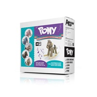 Hintaló dallammal Milly Mally Pony rózsaszín