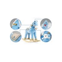 Hintaló dallammal Milly Mally Pony kék